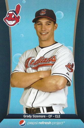 2010 Pepsi Refresh Project #4 Grady Sizemore Front