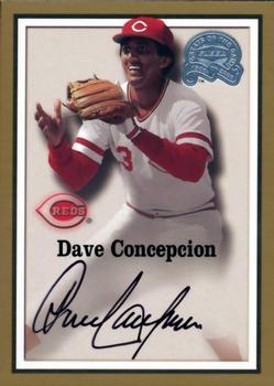 2000 Fleer Greats of the Game - Autographs #NNO Dave Concepcion Front