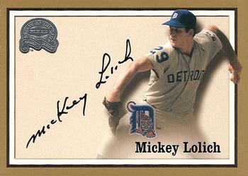 2000 Fleer Greats of the Game - Autographs #NNO Mickey Lolich Front
