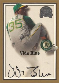 2000 Fleer Greats of the Game - Autographs #NNO Vida Blue Front