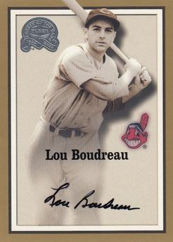 2000 Fleer Greats of the Game - Autographs #NNO Lou Boudreau Front