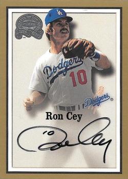 2000 Fleer Greats of the Game - Autographs #NNO Ron Cey Front