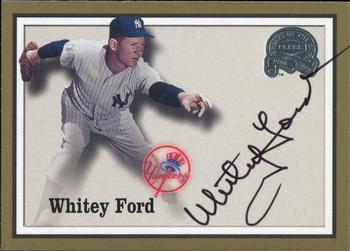 2000 Fleer Greats of the Game - Autographs #NNO Whitey Ford Front