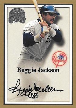 2000 Fleer Greats of the Game - Autographs #NNO Reggie Jackson Front