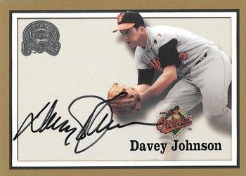 2000 Fleer Greats of the Game - Autographs #NNO Davey Johnson Front