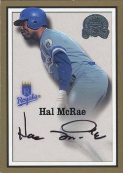 2000 Fleer Greats of the Game - Autographs #NNO Hal McRae Front