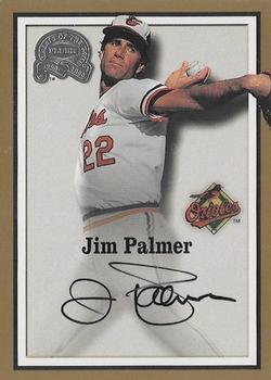 2000 Fleer Greats of the Game - Autographs #NNO Jim Palmer Front