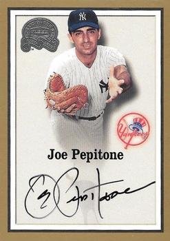 2000 Fleer Greats of the Game - Autographs #NNO Joe Pepitone Front