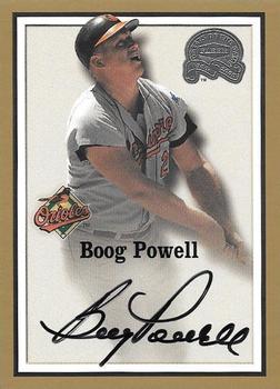 2000 Fleer Greats of the Game - Autographs #NNO Boog Powell Front