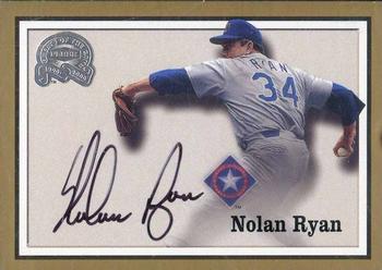 2000 Fleer Greats of the Game - Autographs #NNO Nolan Ryan Front