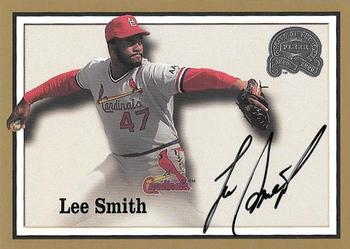 2000 Fleer Greats of the Game - Autographs #NNO Lee Smith Front