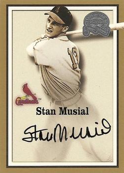 2000 Fleer Greats of the Game - Autographs #NNO Stan Musial Front