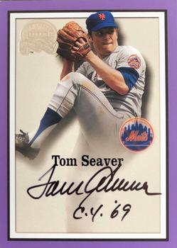2000 Fleer Greats of the Game - Autographs Memorable Moments #NNO Tom Seaver Front
