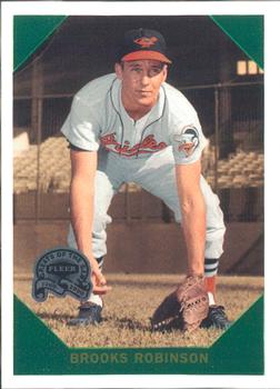 2000 Fleer Greats of the Game - Retrospection #5 Brooks Robinson Front