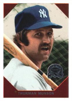 2000 Fleer Greats of the Game - Retrospection #8 Thurman Munson Front