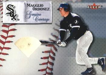 2000 Fleer Impact - Genuine Coverage Batting Gloves #NNO Magglio Ordonez  Front