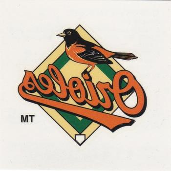 2000 Fleer Impact - Tattoos #NNO Baltimore Orioles  Front