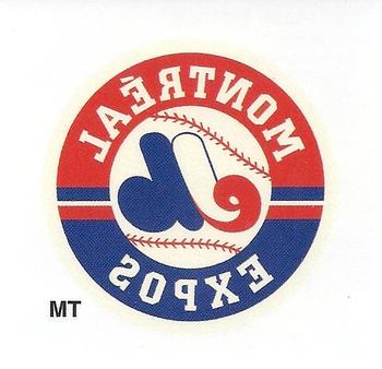 2000 Fleer Impact - Tattoos #NNO Montreal Expos  Front