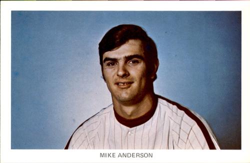 1972 Ticketron Philadelphia Phillies #NNO Mike Anderson Front