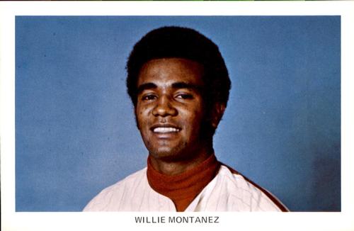 1972 Ticketron Philadelphia Phillies #NNO Willie Montanez Front
