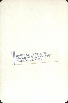 1971 House of Jazz #NNO Joe Dimaggio Back