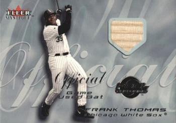 2000 Fleer Mystique - Feel the Game #NNO Frank Thomas Front