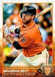 2015 Topps Mini #234 Brandon Belt Front