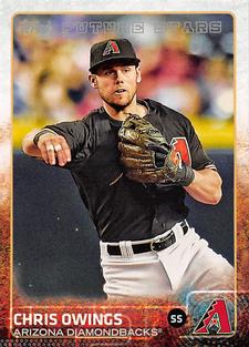 2015 Topps Mini #63 Chris Owings Front