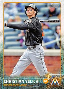 2015 Topps Mini #178 Christian Yelich Front