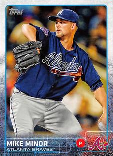 2015 Topps Mini #202 Mike Minor Front