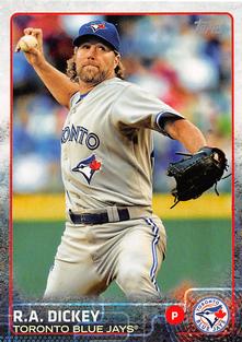 2015 Topps Mini #316 R.A. Dickey Front