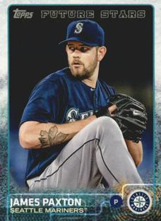 2015 Topps Mini #385 James Paxton Front