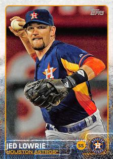 2015 Topps Mini #407 Jed Lowrie Front