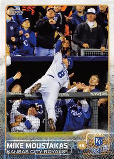 2015 Topps Mini #461 Mike Moustakas Front