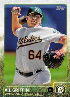 2015 Topps Mini #554 A.J. Griffin Front
