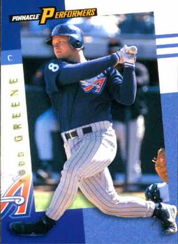 1998 Pinnacle Performers #114 Todd Greene Front