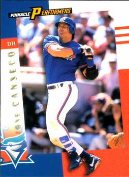 1998 Pinnacle Performers #47 Jose Canseco Front