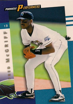 1998 Pinnacle Performers #55 Fred McGriff Front