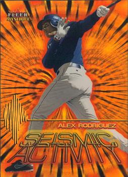 2000 Fleer Mystique - Seismic Activity #9SA Alex Rodriguez  Front