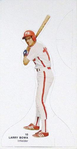 1974 Johnny Pro Philadelphia Phillies Stand-Ups #NNO Larry Bowa Front