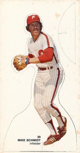 1974 Johnny Pro Philadelphia Phillies Stand-Ups #NNO Mike Schmidt Front