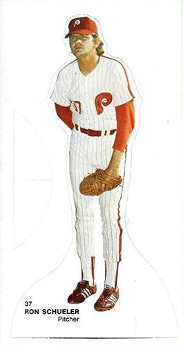 1974 Johnny Pro Philadelphia Phillies Stand-Ups #NNO Ron Schueler Front