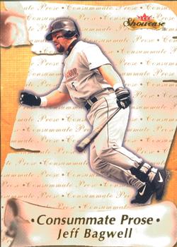 2000 Fleer Showcase - Consummate Prose #1CP Jeff Bagwell  Front