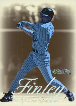 2000 Fleer Showcase - Legacy Collection #77 Steve Finley  Front