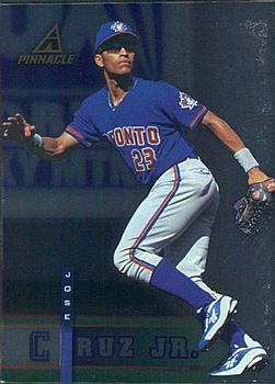 1998 Pinnacle Plus #133 Jose Cruz Jr. Front