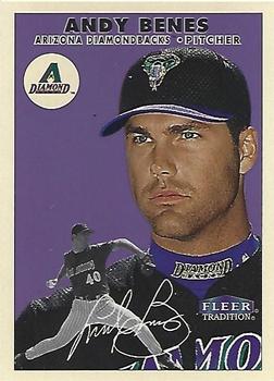 2000 Fleer Tradition Glossy #157 Andy Benes Front