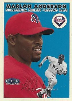 2000 Fleer Tradition Glossy #249 Marlon Anderson Front