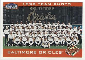 2000 Fleer Tradition Glossy #300 Baltimore Orioles Front