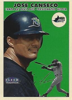 2000 Fleer Tradition Glossy #320 Jose Canseco Front