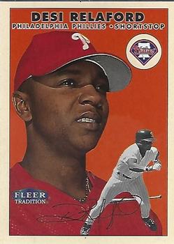 2000 Fleer Tradition Glossy #334 Desi Relaford Front